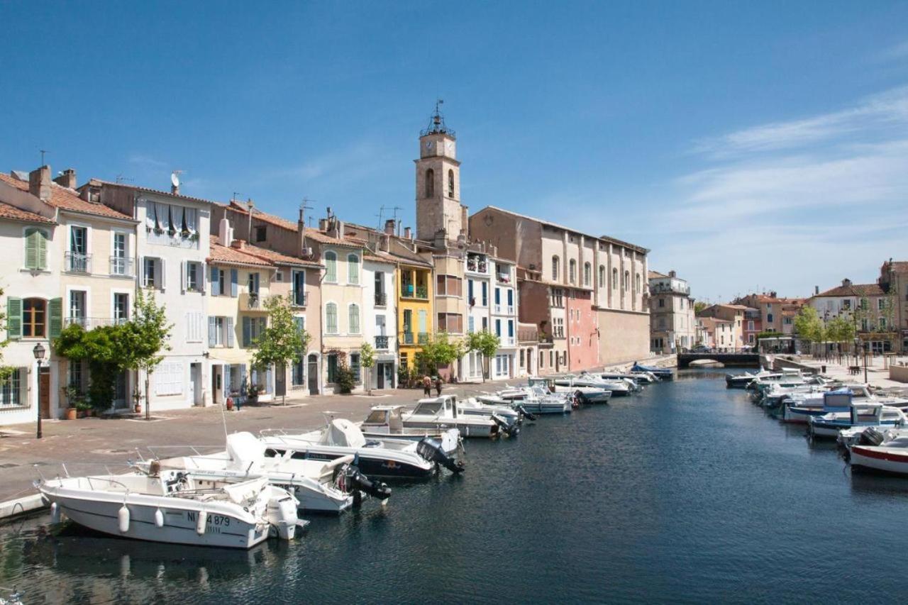 Les Hebergements De La Plage En Ville Martigues Bagian luar foto